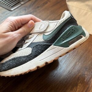 Nike Airmax Sneakers - Black, White, and Green